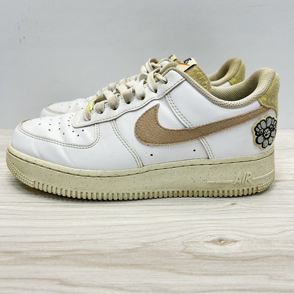 Nike Air Force 1 Low 07 SE Shoes Sneakers Women's 7.5 White Pink Next Nature - Picture 2 of 14